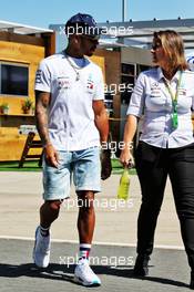 Lewis Hamilton (GBR) Mercedes AMG F1. 05.07.2018. Formula 1 World Championship, Rd 10, British Grand Prix, Silverstone, England, Preparation Day.