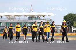 Carlos Sainz Jr (ESP) Renault F1 Team  05.07.2018. Formula 1 World Championship, Rd 10, British Grand Prix, Silverstone, England, Preparation Day.