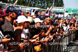 Fans in the pit lane. 05.07.2018. Formula 1 World Championship, Rd 10, British Grand Prix, Silverstone, England, Preparation Day.