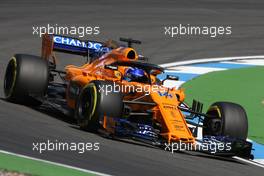 Fernando Alonso (ESP) McLaren F1  20.07.2018. Formula 1 World Championship, Rd 11, German Grand Prix, Hockenheim, Germany, Practice Day.