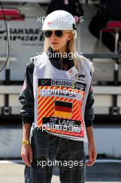 A marshal. 20.07.2018. Formula 1 World Championship, Rd 11, German Grand Prix, Hockenheim, Germany, Practice Day.