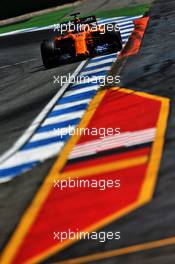Fernando Alonso (ESP) McLaren MCL33. 20.07.2018. Formula 1 World Championship, Rd 11, German Grand Prix, Hockenheim, Germany, Practice Day.