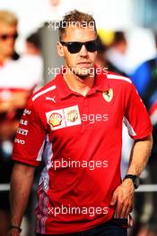 Sebastian Vettel (GER) Ferrari. 20.07.2018. Formula 1 World Championship, Rd 11, German Grand Prix, Hockenheim, Germany, Practice Day.