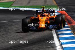 Stoffel Vandoorne (BEL) McLaren MCL33. 20.07.2018. Formula 1 World Championship, Rd 11, German Grand Prix, Hockenheim, Germany, Practice Day.