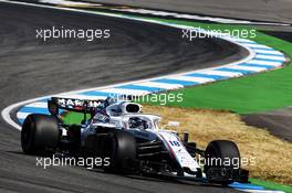 Lance Stroll (CDN) Williams FW41. 20.07.2018. Formula 1 World Championship, Rd 11, German Grand Prix, Hockenheim, Germany, Practice Day.