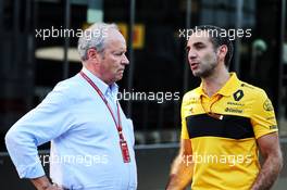 (L to R): Jerome Stoll (FRA) Renault Sport F1 President with Cyril Abiteboul (FRA) Renault Sport F1 Managing Director. 20.07.2018. Formula 1 World Championship, Rd 11, German Grand Prix, Hockenheim, Germany, Practice Day.