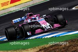 Sergio Perez (MEX) Sahara Force India F1 VJM11. 20.07.2018. Formula 1 World Championship, Rd 11, German Grand Prix, Hockenheim, Germany, Practice Day.