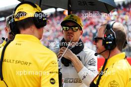 Nico Hulkenberg (GER) Renault Sport F1 Team on the grid. 22.07.2018. Formula 1 World Championship, Rd 11, German Grand Prix, Hockenheim, Germany, Race Day.