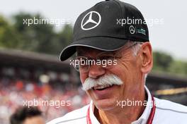 Dr. Dieter Zetsche (GER) Daimler AG CEO on the grid. 22.07.2018. Formula 1 World Championship, Rd 11, German Grand Prix, Hockenheim, Germany, Race Day.