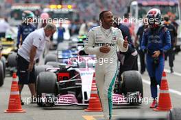 Lewis Hamilton (GBR) Mercedes AMG F1   22.07.2018. Formula 1 World Championship, Rd 11, German Grand Prix, Hockenheim, Germany, Race Day.