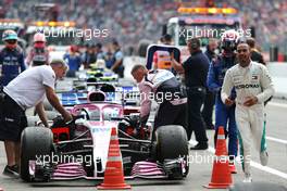 Lewis Hamilton (GBR) Mercedes AMG F1   22.07.2018. Formula 1 World Championship, Rd 11, German Grand Prix, Hockenheim, Germany, Race Day.