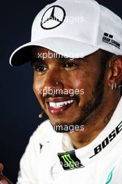 Lewis Hamilton (GBR) Mercedes AMG F1 in the FIA Press Conference. 22.07.2018. Formula 1 World Championship, Rd 11, German Grand Prix, Hockenheim, Germany, Race Day.