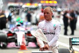 Valtteri Bottas (FIN) Mercedes AMG F1  22.07.2018. Formula 1 World Championship, Rd 11, German Grand Prix, Hockenheim, Germany, Race Day.