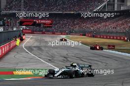 Valtteri Bottas (FIN) Mercedes AMG F1 W09. 22.07.2018. Formula 1 World Championship, Rd 11, German Grand Prix, Hockenheim, Germany, Race Day.