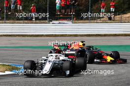 Charles Leclerc (MON) Sauber F1 Team C37. 22.07.2018. Formula 1 World Championship, Rd 11, German Grand Prix, Hockenheim, Germany, Race Day.