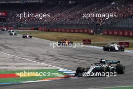 Lewis Hamilton (GBR) Mercedes AMG F1 W09. 22.07.2018. Formula 1 World Championship, Rd 11, German Grand Prix, Hockenheim, Germany, Race Day.