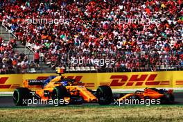 Fernando Alonso (ESP) McLaren MCL33. 22.07.2018. Formula 1 World Championship, Rd 11, German Grand Prix, Hockenheim, Germany, Race Day.