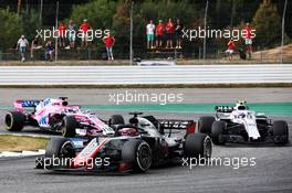 Romain Grosjean (FRA) Haas F1 Team VF-18. 22.07.2018. Formula 1 World Championship, Rd 11, German Grand Prix, Hockenheim, Germany, Race Day.