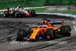 Fernando Alonso (ESP) McLaren MCL33. 22.07.2018. Formula 1 World Championship, Rd 11, German Grand Prix, Hockenheim, Germany, Race Day.