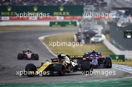 Carlos Sainz Jr (ESP) Renault Sport F1 Team RS18. 22.07.2018. Formula 1 World Championship, Rd 11, German Grand Prix, Hockenheim, Germany, Race Day.