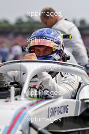 Sergey Sirotkin (RUS) Williams FW41 on the grid. 22.07.2018. Formula 1 World Championship, Rd 11, German Grand Prix, Hockenheim, Germany, Race Day.