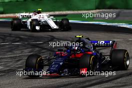 Pierre Gasly (FRA) Scuderia Toro Rosso STR13. 22.07.2018. Formula 1 World Championship, Rd 11, German Grand Prix, Hockenheim, Germany, Race Day.