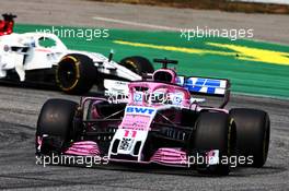 Sergio Perez (MEX) Sahara Force India F1 VJM11. 22.07.2018. Formula 1 World Championship, Rd 11, German Grand Prix, Hockenheim, Germany, Race Day.