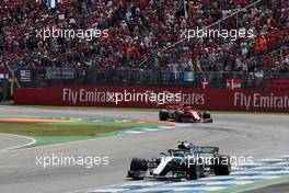 Valtteri Bottas (FIN) Mercedes AMG F1 W09. 22.07.2018. Formula 1 World Championship, Rd 11, German Grand Prix, Hockenheim, Germany, Race Day.