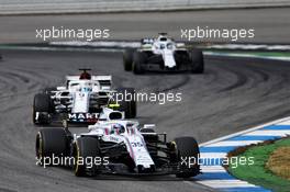 Sergey Sirotkin (RUS) Williams FW41. 22.07.2018. Formula 1 World Championship, Rd 11, German Grand Prix, Hockenheim, Germany, Race Day.