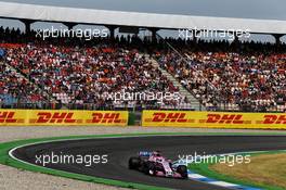 Sergio Perez (MEX) Sahara Force India F1 VJM11. 21.07.2018. Formula 1 World Championship, Rd 11, German Grand Prix, Hockenheim, Germany, Qualifying Day.