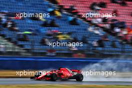 Sebastian Vettel (GER) Ferrari SF71H. 21.07.2018. Formula 1 World Championship, Rd 11, German Grand Prix, Hockenheim, Germany, Qualifying Day.