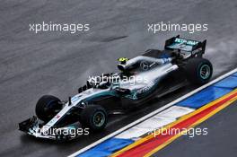 Valtteri Bottas (FIN) Mercedes AMG F1 W09. 21.07.2018. Formula 1 World Championship, Rd 11, German Grand Prix, Hockenheim, Germany, Qualifying Day.