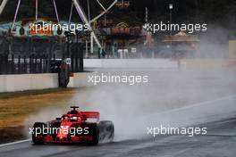 Sebastian Vettel (GER) Ferrari SF71H. 21.07.2018. Formula 1 World Championship, Rd 11, German Grand Prix, Hockenheim, Germany, Qualifying Day.
