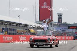 Lewis Hamilton (GBR) Mercedes AMG F1   22.07.2018. Formula 1 World Championship, Rd 11, German Grand Prix, Hockenheim, Germany, Race Day.