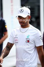 Lewis Hamilton (GBR) Mercedes AMG F1. 22.07.2018. Formula 1 World Championship, Rd 11, German Grand Prix, Hockenheim, Germany, Race Day.