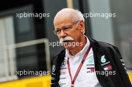 Dr. Dieter Zetsche (GER) Daimler AG CEO. 22.07.2018. Formula 1 World Championship, Rd 11, German Grand Prix, Hockenheim, Germany, Race Day.