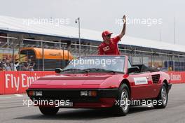 Kimi Raikkonen (FIN) Scuderia Ferrari  22.07.2018. Formula 1 World Championship, Rd 11, German Grand Prix, Hockenheim, Germany, Race Day.
