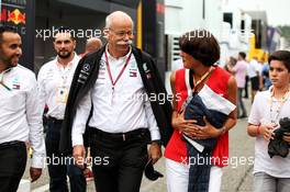 Dr. Dieter Zetsche (GER) Daimler AG CEO. 22.07.2018. Formula 1 World Championship, Rd 11, German Grand Prix, Hockenheim, Germany, Race Day.