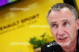 Bob Bell (GBR) Renault Sport F1 Team Chief Technical Officer. 19.07.2018. Formula 1 World Championship, Rd 11, German Grand Prix, Hockenheim, Germany, Preparation Day.