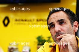 Cyril Abiteboul (FRA) Renault Sport F1 Managing Director. 19.07.2018. Formula 1 World Championship, Rd 11, German Grand Prix, Hockenheim, Germany, Preparation Day.