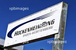 Circuit atmosphere - Hockenheimring sign. 19.07.2018. Formula 1 World Championship, Rd 11, German Grand Prix, Hockenheim, Germany, Preparation Day.