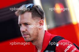Sebastian Vettel (GER) Ferrari. 19.07.2018. Formula 1 World Championship, Rd 11, German Grand Prix, Hockenheim, Germany, Preparation Day.