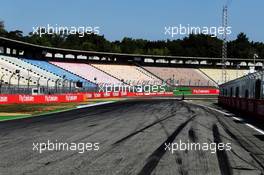 Circuit atmosphere - Pit straight. 19.07.2018. Formula 1 World Championship, Rd 11, German Grand Prix, Hockenheim, Germany, Preparation Day.