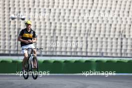 Nico Hulkenberg (GER) Renault Sport F1 Team  19.07.2018. Formula 1 World Championship, Rd 11, German Grand Prix, Hockenheim, Germany, Preparation Day.