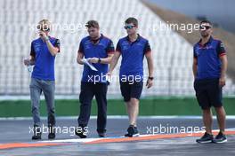 Brendon Hartley (NZ) Scuderia Toro Rosso  19.07.2018. Formula 1 World Championship, Rd 11, German Grand Prix, Hockenheim, Germany, Preparation Day.