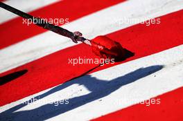 Circuit atmosphere - painting the circuit. 19.07.2018. Formula 1 World Championship, Rd 11, German Grand Prix, Hockenheim, Germany, Preparation Day.