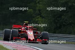 Kimi Raikkonen (FIN) Scuderia Ferrari  20.07.2018. Formula 1 World Championship, Rd 11, German Grand Prix, Hockenheim, Germany, Practice Day.