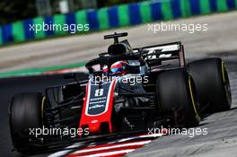 Romain Grosjean (FRA) Haas F1 Team VF-18. 20.07.2018. Formula 1 World Championship, Rd 11, German Grand Prix, Hockenheim, Germany, Practice Day.