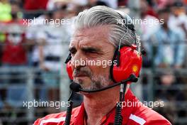 Maurizio Arrivabene (ITA) Ferrari Team Principal on the grid. 29.07.2018. Formula 1 World Championship, Rd 12, Hungarian Grand Prix, Budapest, Hungary, Race Day.