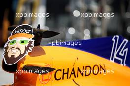 Fernando Alonso (ESP) McLaren F1  29.07.2018. Formula 1 World Championship, Rd 12, Hungarian Grand Prix, Budapest, Hungary, Race Day.
